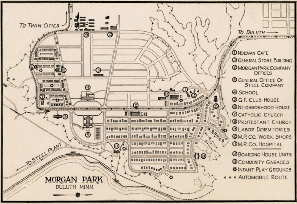 Old Park Apartment Houses Perfect Duluth Day