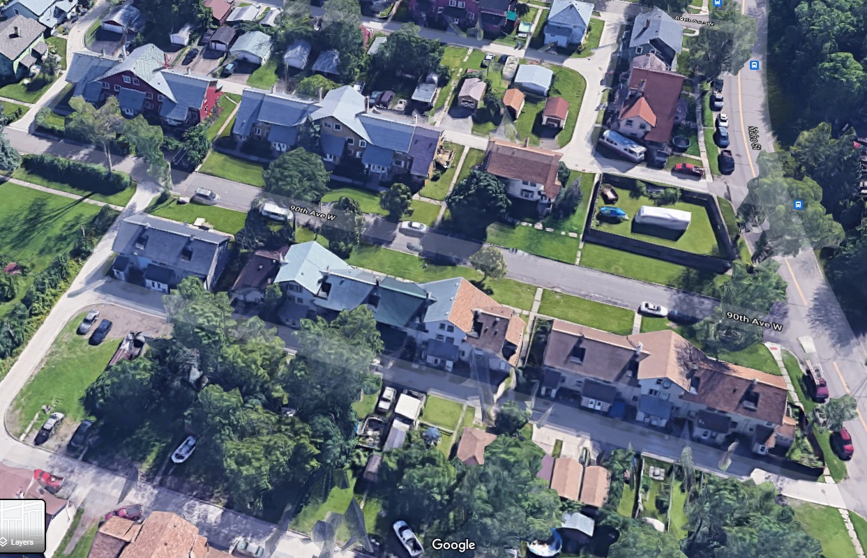 Old Park Apartment Houses Perfect Duluth Day
