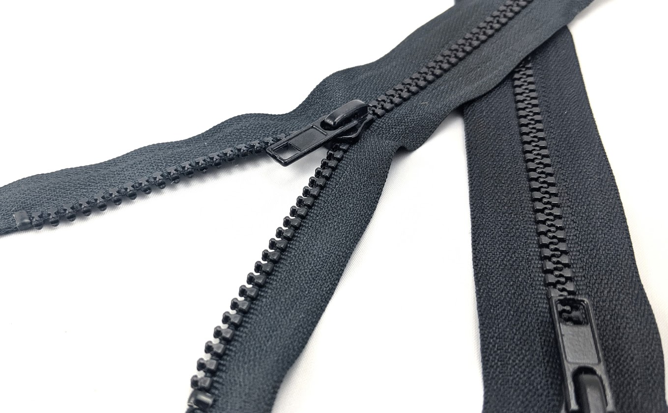 Molded Plastic Zippers