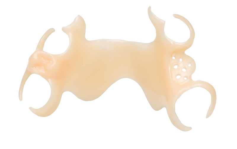 Acetal perflex aesthetic dentures