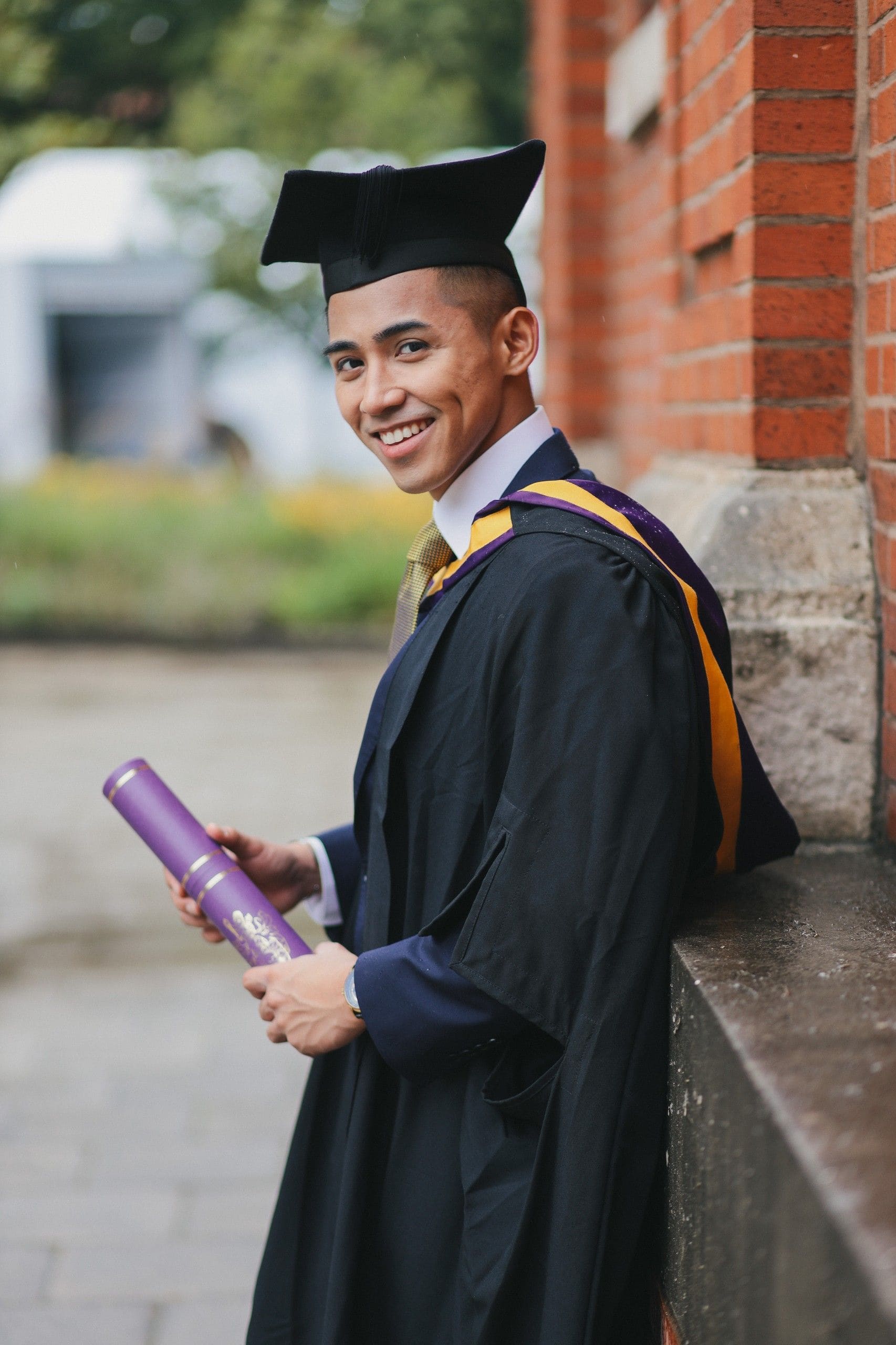 Graduation Photos for Manchester Friend Group