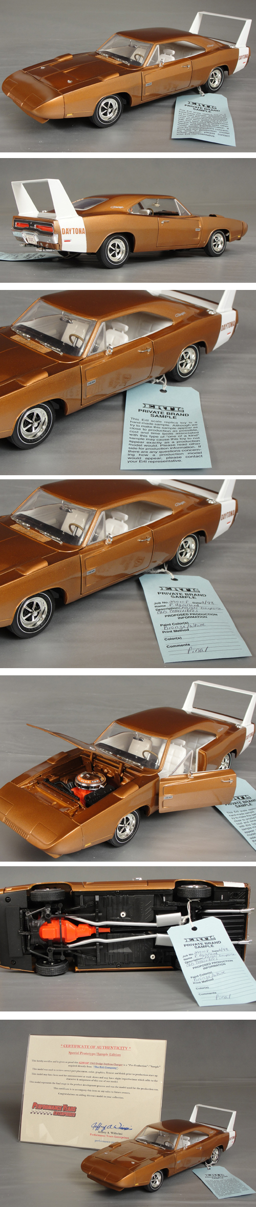 1969 Dodge Daytona Charger Prototype Sample Car Details Diecast Cars Diecast Model Cars Diecast Models Diecast Collectibles And Diecast Muscle Cars