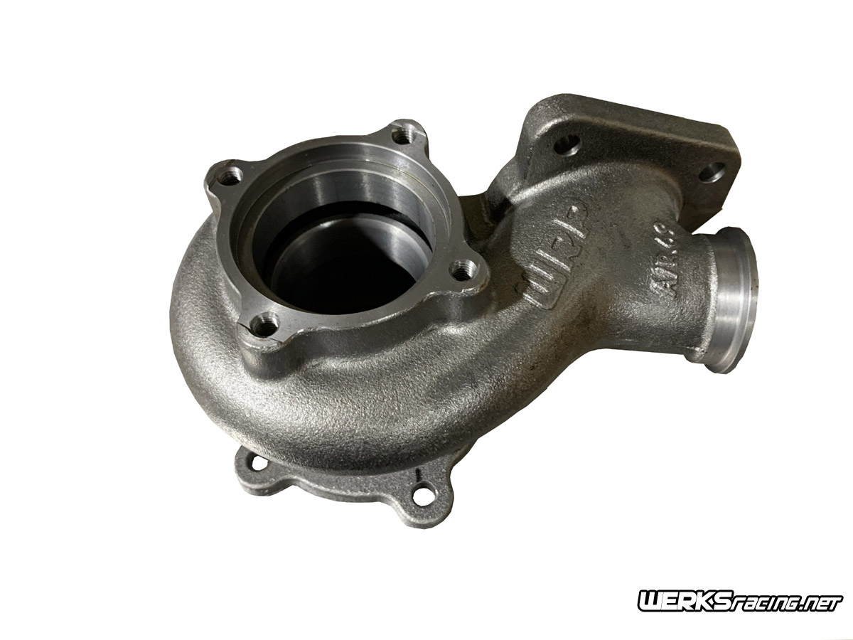 WERKSracing WR2/3EG External Wastegate Cast Exhaust Housing, Performance Autowerks