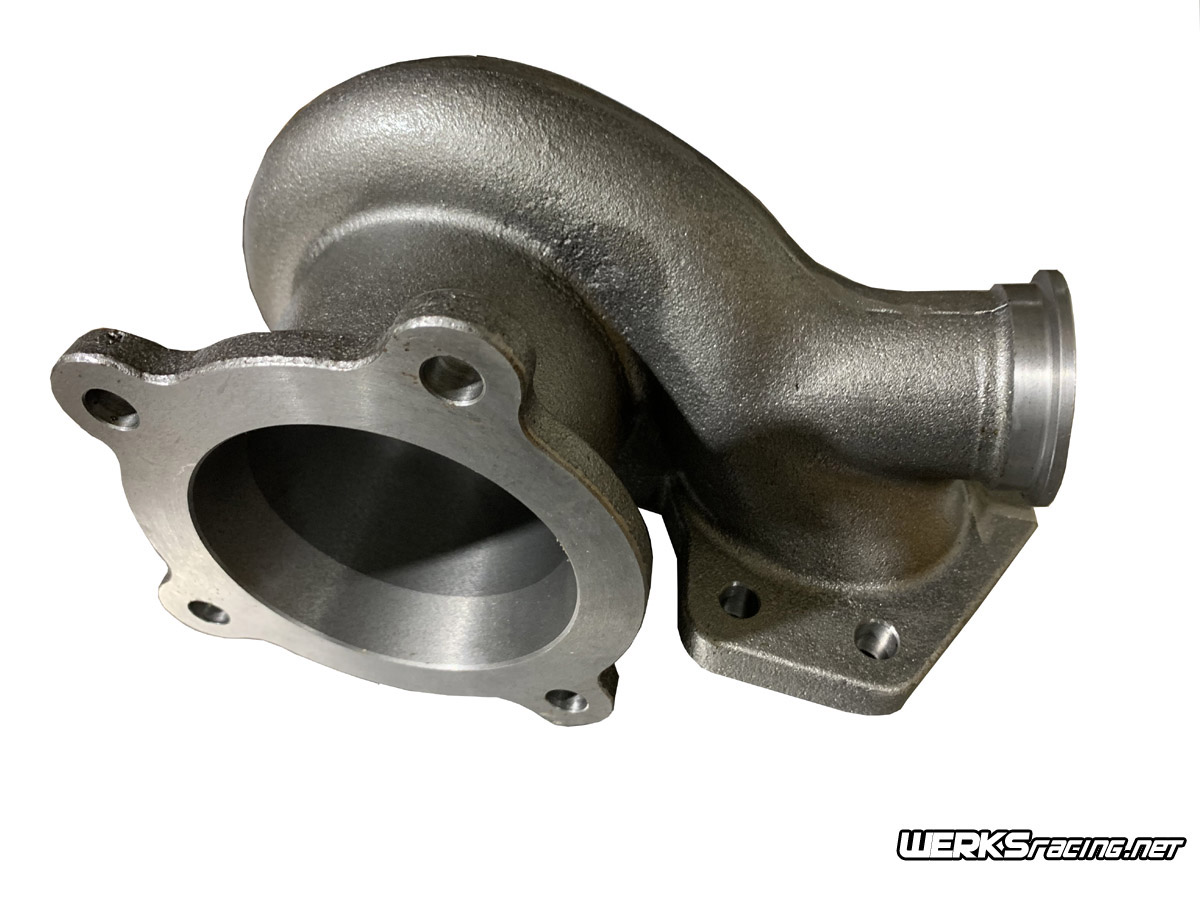 WERKSracing WR2/3EG External Wastegate Cast Exhaust Housing