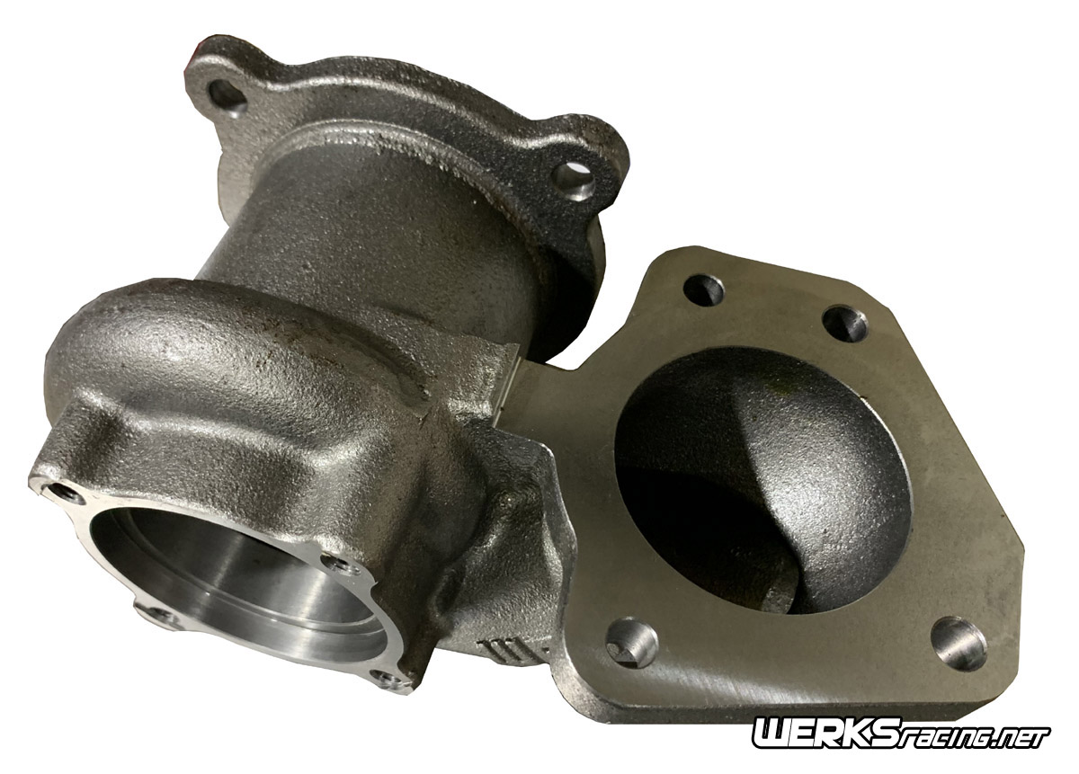WERKSracing WR4EG External Wastegate Cast Exhaust Housing