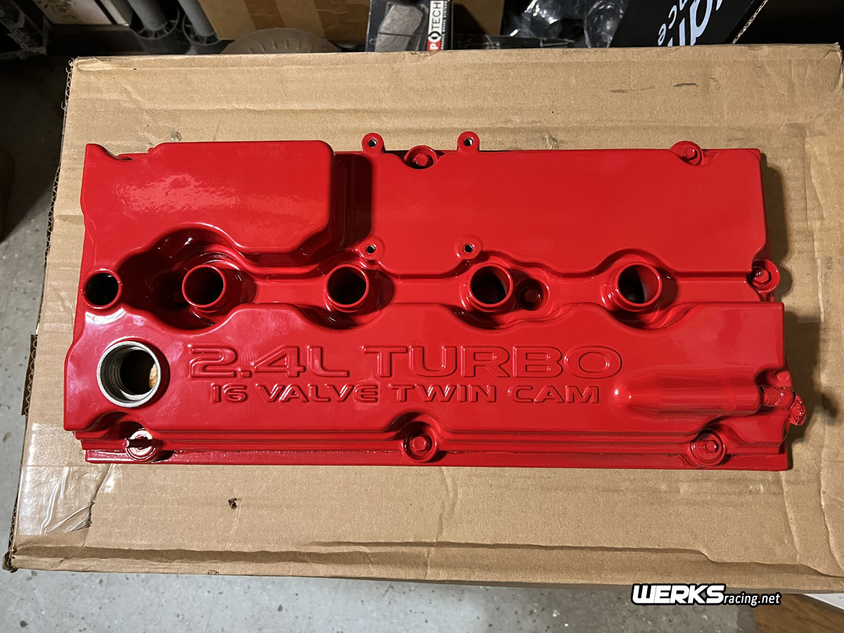 Neon SRT4 powdercoated valve cover Gloss Red, Performance Autowerks
