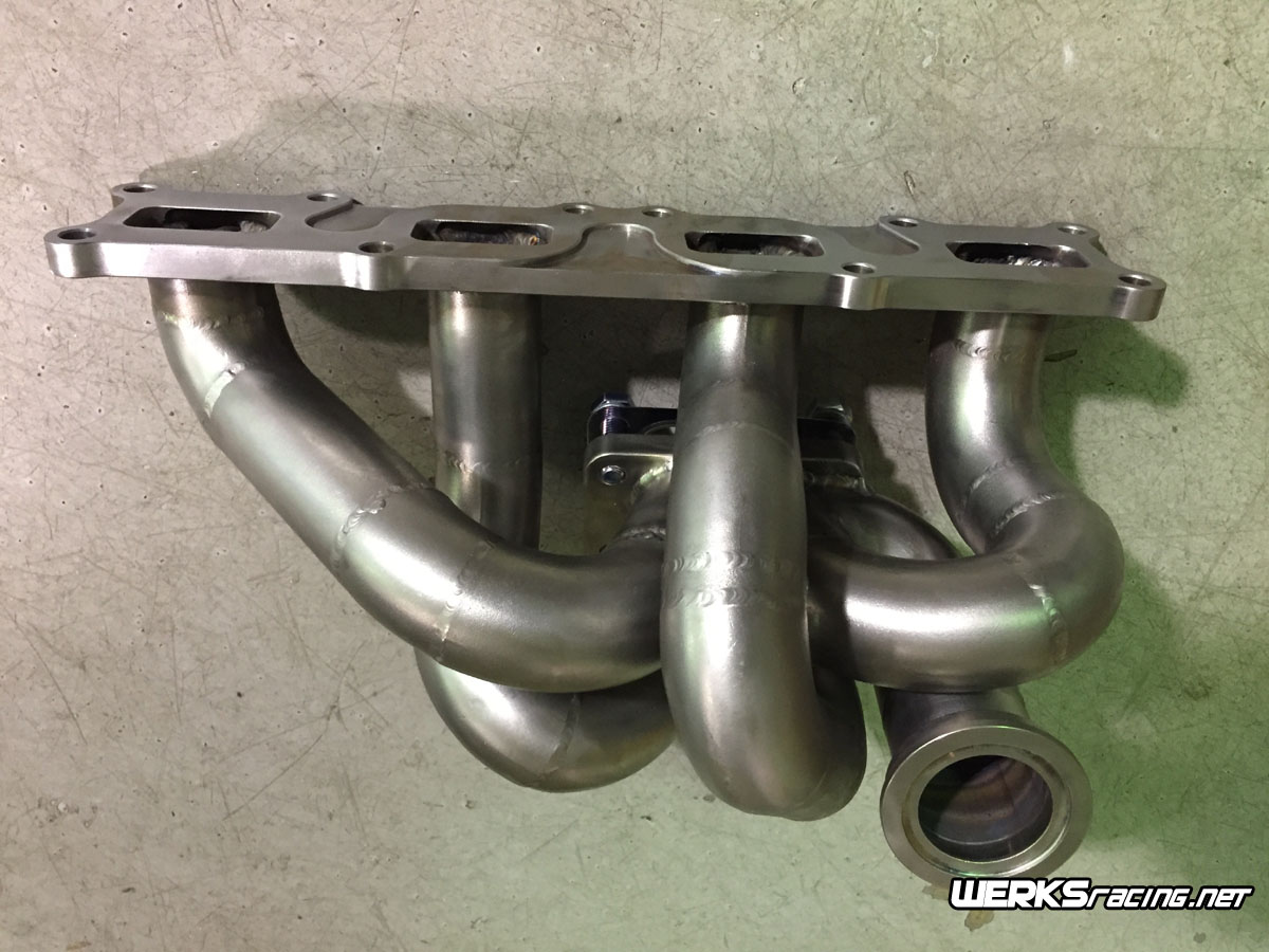 WERKSracing SRT4 Tubular Turbo Manifold, Performance Autowerks