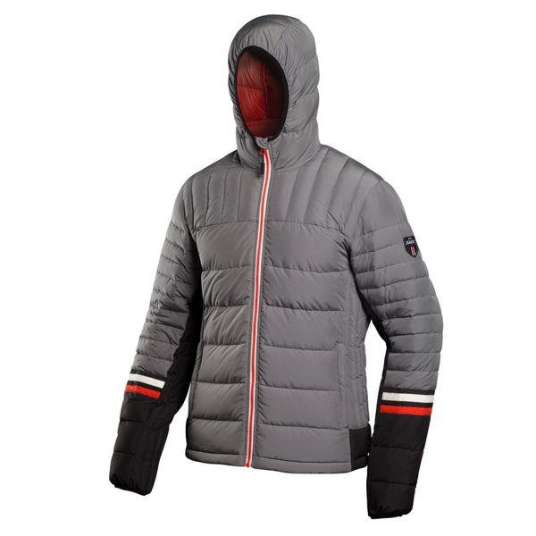 SWIX CROSS COUNTRY SKI JACKET ROMSDAL DOWN GREY FOR MEN Performance Bégin