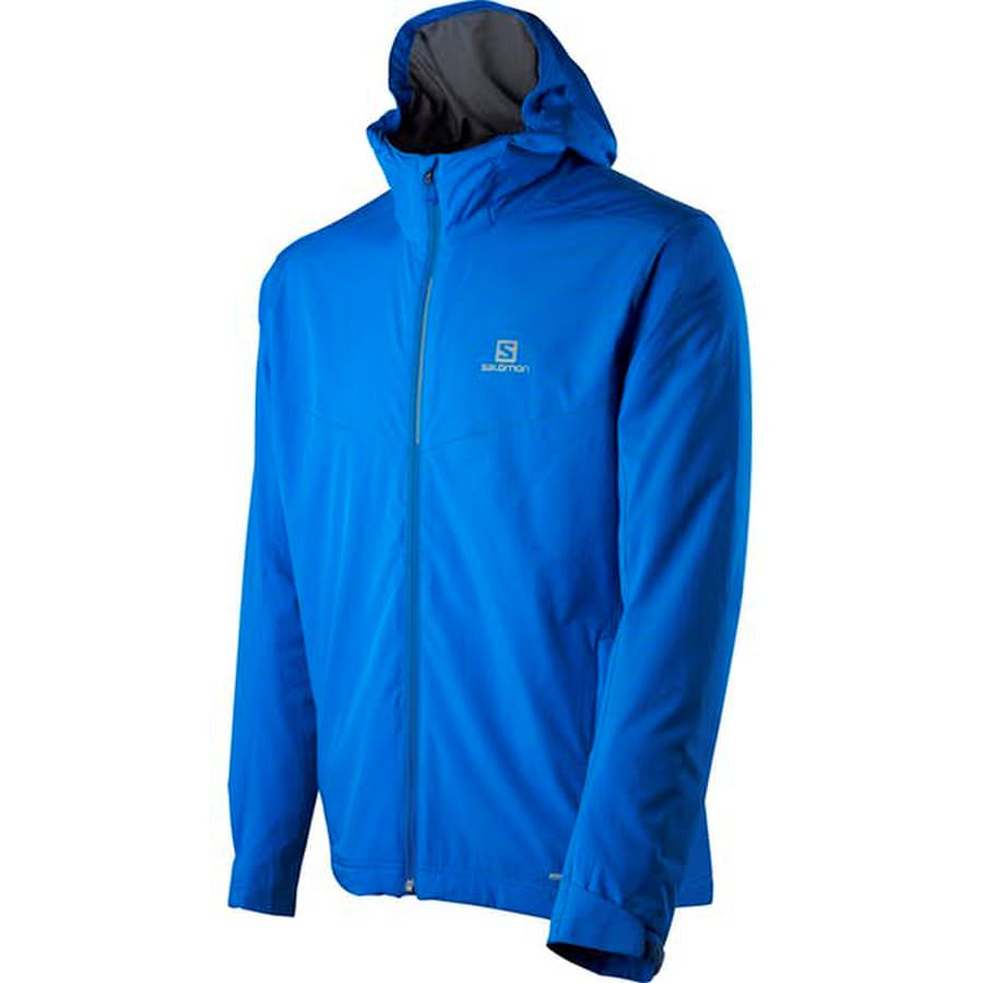 SALOMON CROSS COUNTRY SKI JACKET NOVA HOODIE BLUE FOR MEN Performance
