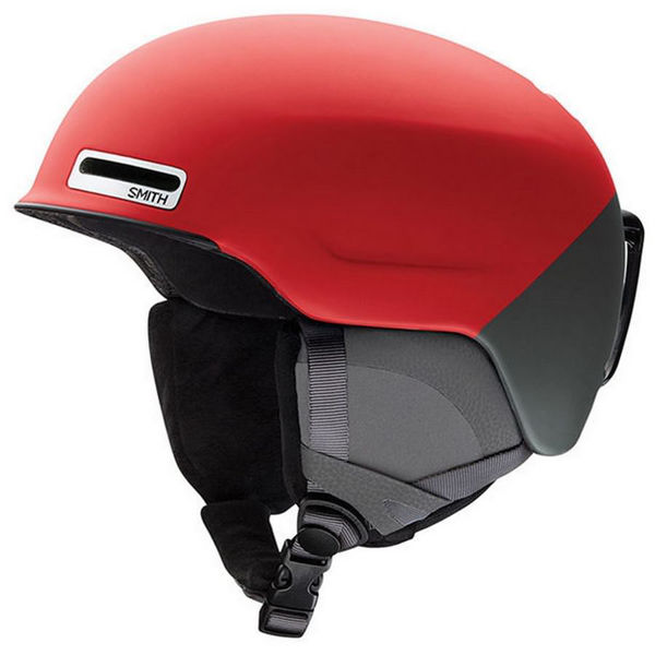 SMITH ALPINE SKI HELMET MAZE RED/GREY FO Performance Bégin