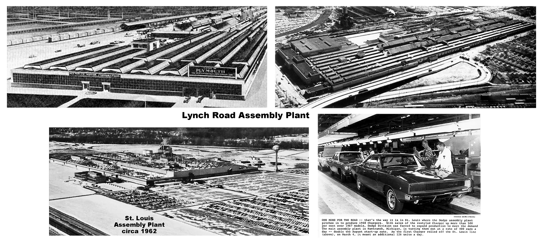 Lynch Road Assembly Plant Tour Booklet Restoration Info