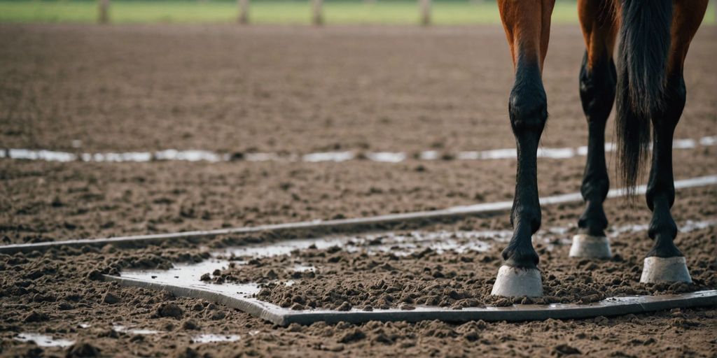 Mud Control Mats for Horses Performance Footing