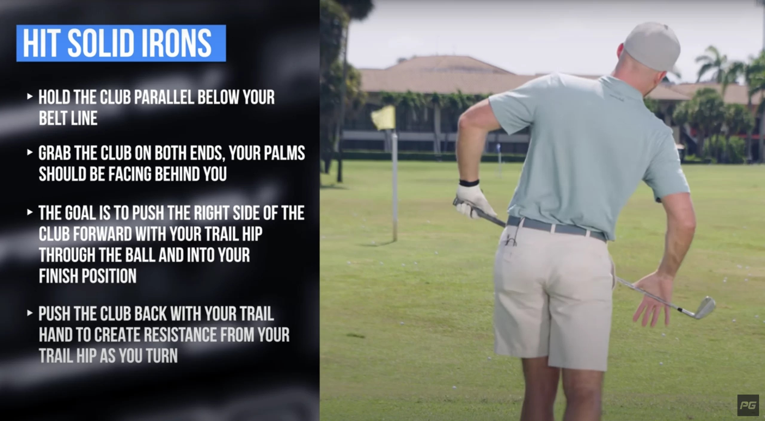 Hit Solid Golf Irons With This Easy Drill Video Performance Golf