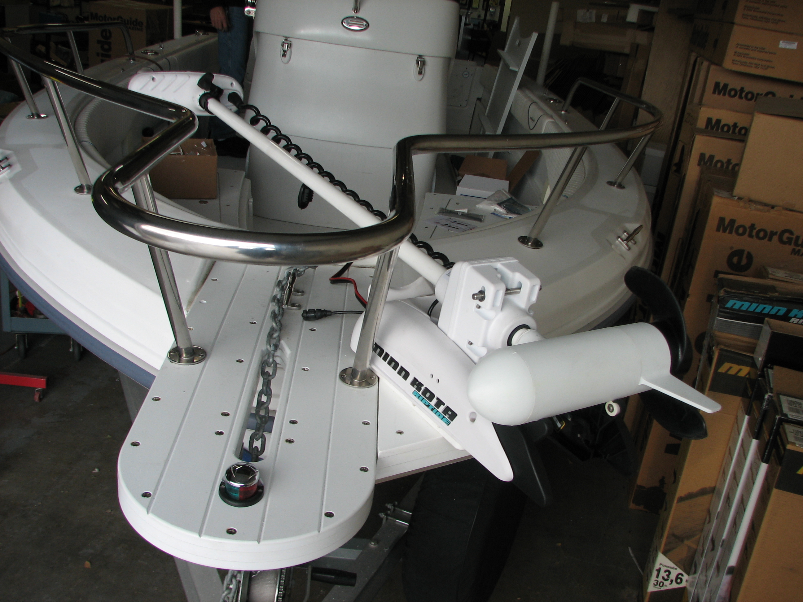 My custom Trolling Motor install on 195CC