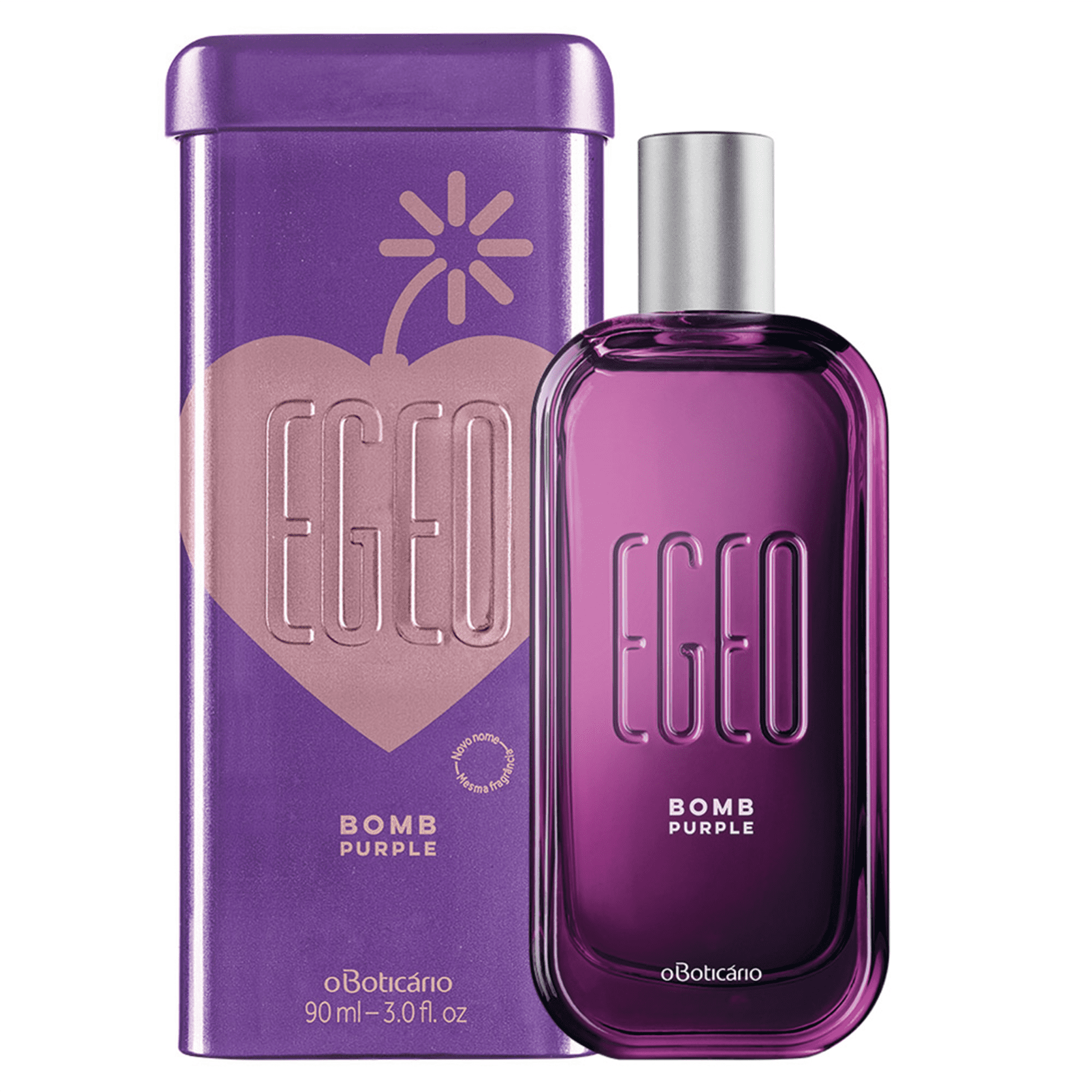 Egeo Bomb Purple 90ml OBoticario Perfume & Cia By Mabi