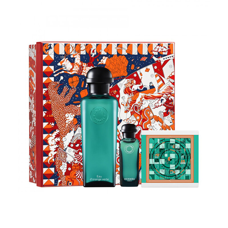 Hermes Eau D'Orange Verte EDC Gift Box Set Perfumes Fragrances