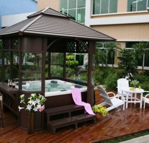 Gazebo Ideas for Hot Tubs Pergola Gazebos