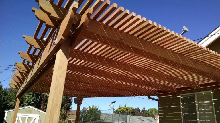 How Far Apart Should Pergola Slats Be? (Slats Spacing Chart)