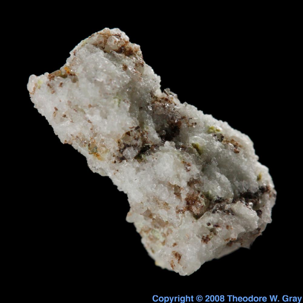 Yanomamite, a sample of the element Indium in the Periodic Table