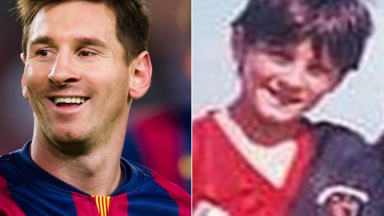Cuando Messi era un niño y ya se salía "¡Paren a ese enano