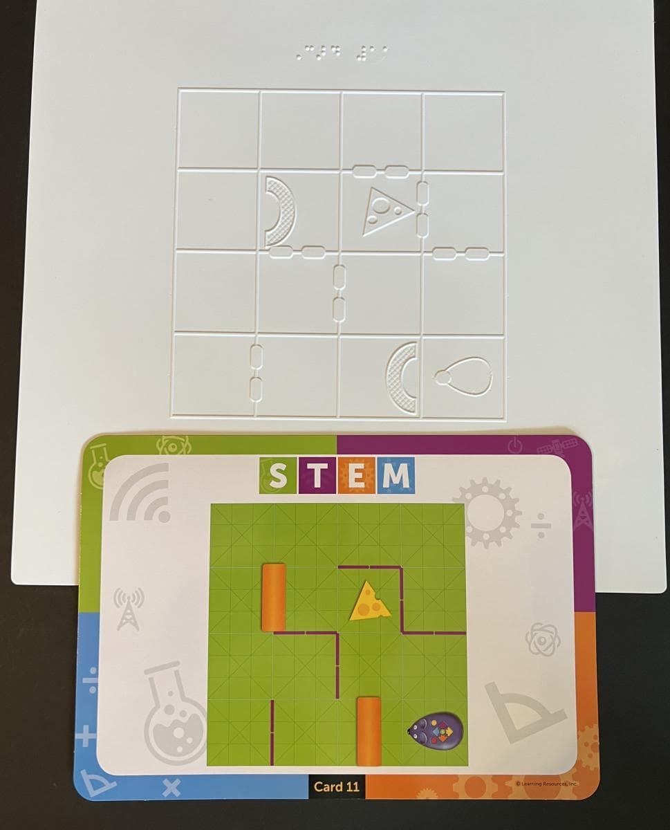 Code and Go Robot Mouse Activities & APH Tactile Graphics Perkins