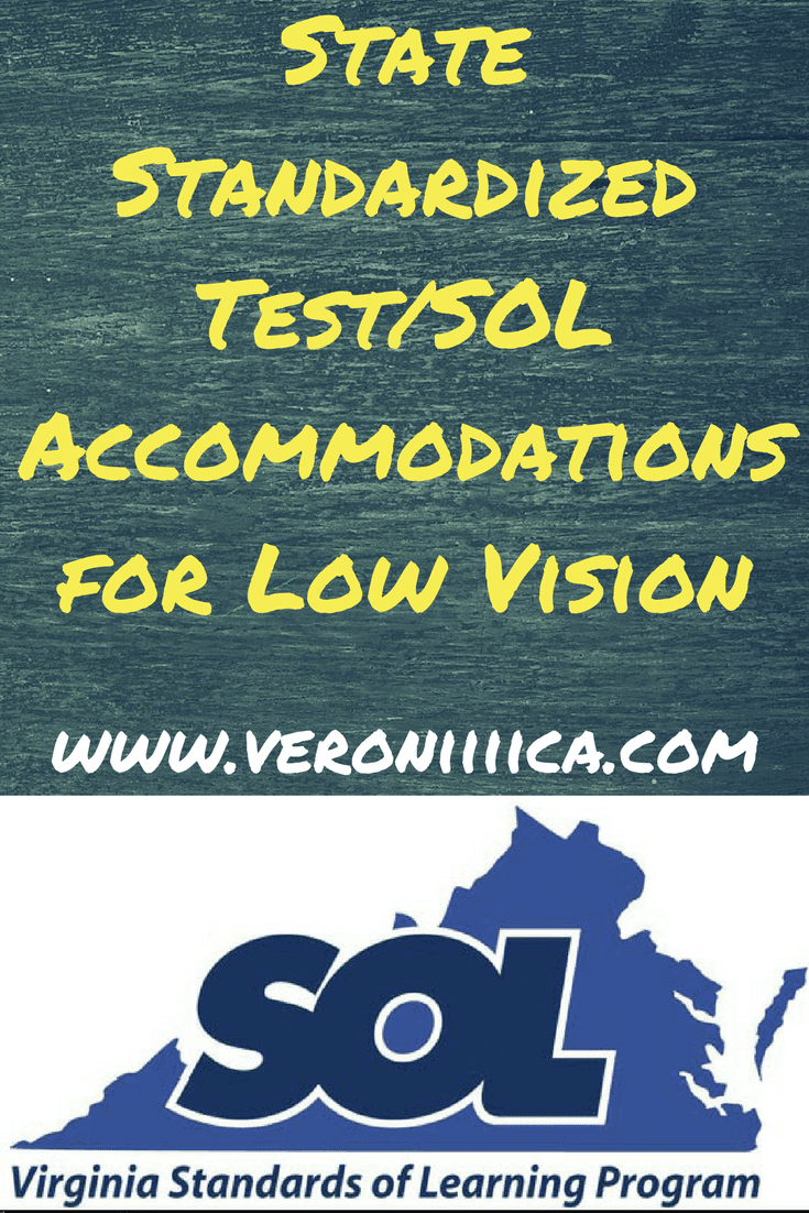 SOL test for low vision Perkins School for the Blind