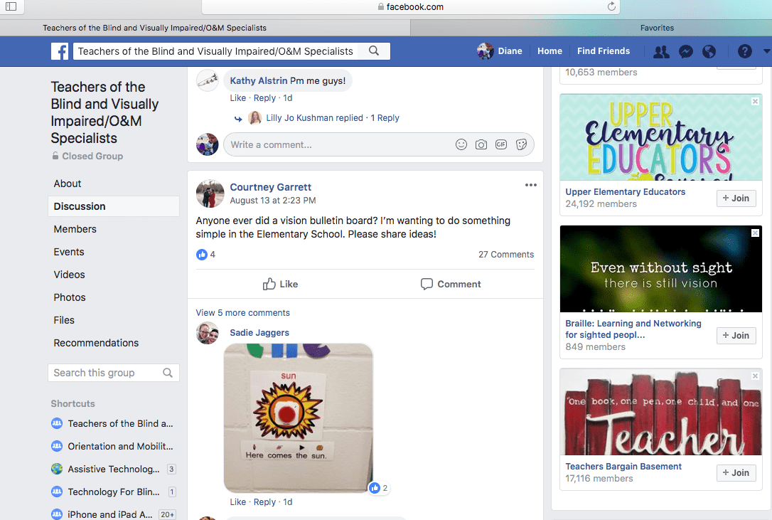 Facebook How to Add Image Descriptions Perkins eLearning