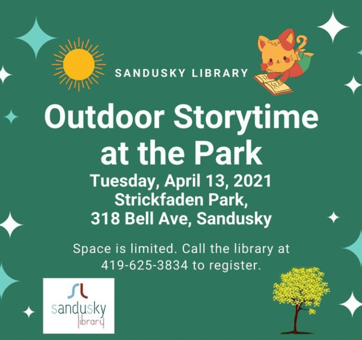 Story Time at the Park Perkins Township