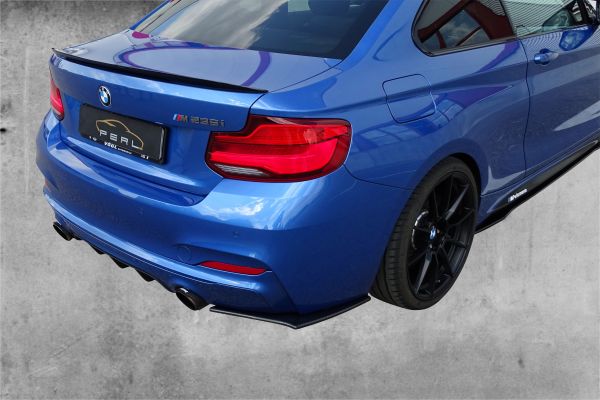 Interessiert bin ich am m235/m240 alternativ wegen alltagstauglichkeit auch noch am m135/m140 als 5 türer. Carbonansatz Heckstossstange Fur Bmw 2er F22 23 235i 240i R L Perl Carbon Qualitat Durch Erfahrung