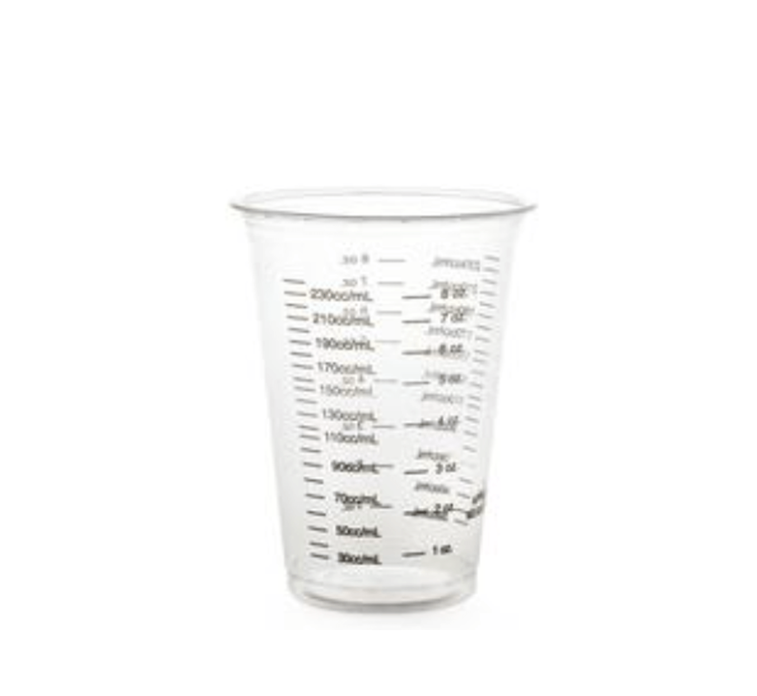 PLASTIC MEASURING CUP 600ML 10 PACK Permacolour
