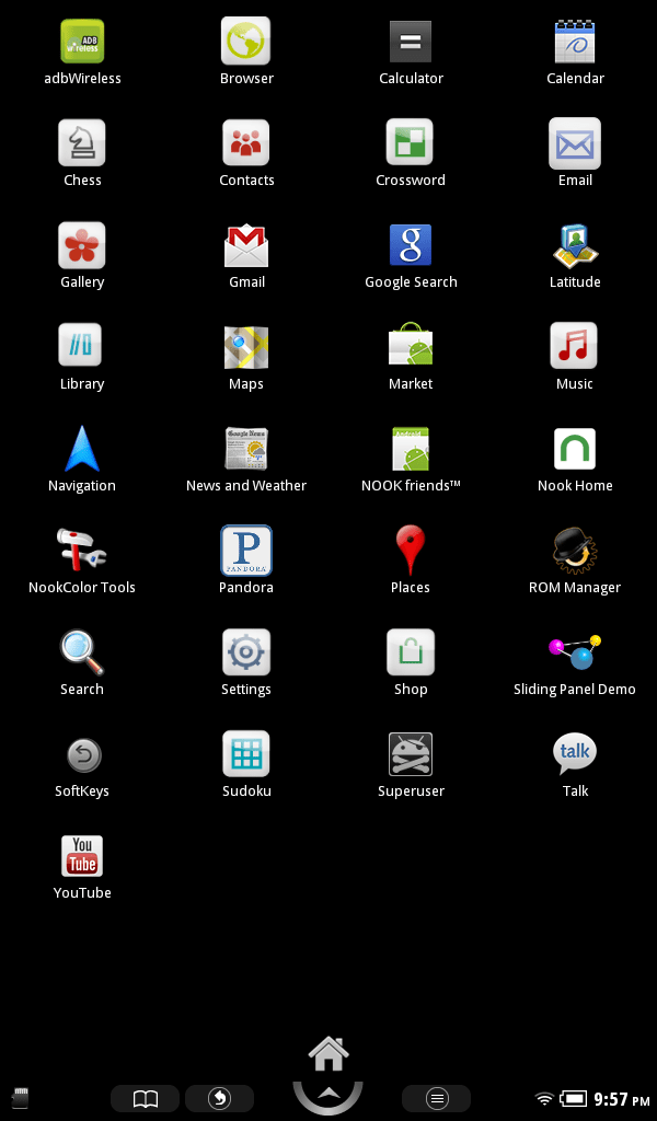 Nook Color As An Android Development Device