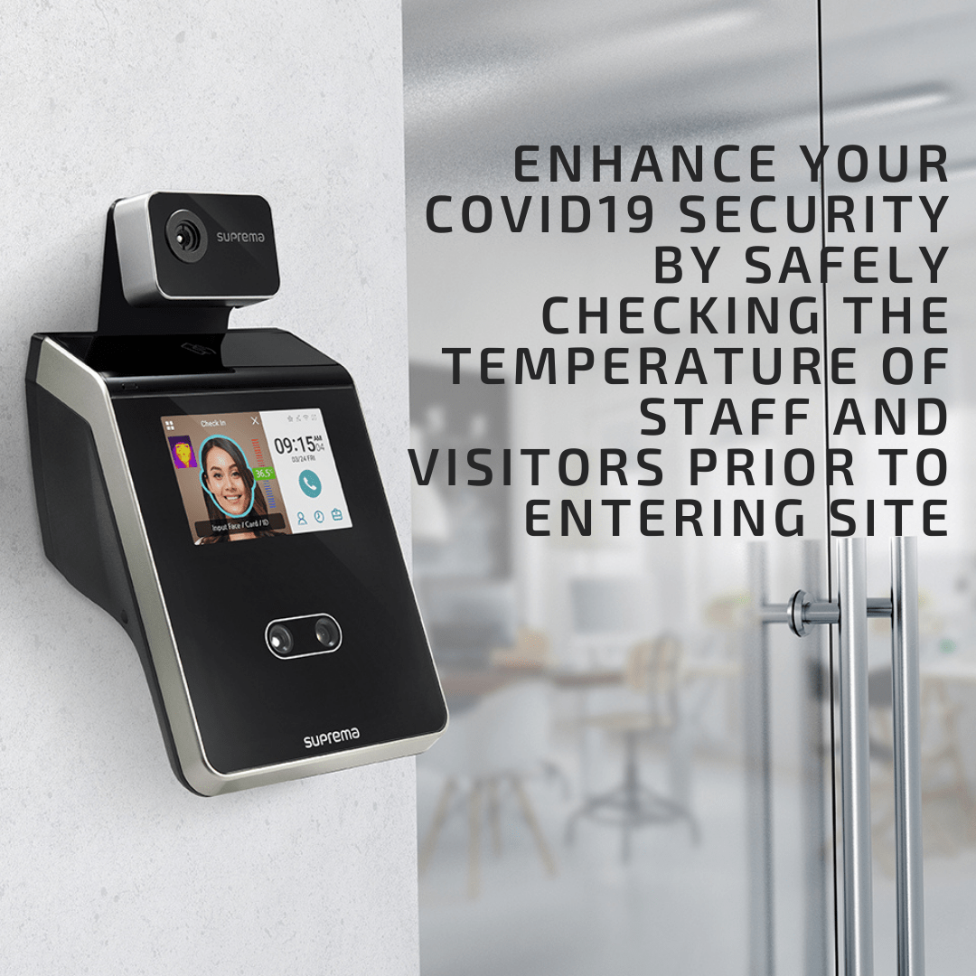 Skin Temperature Check and Contactless Clocking System