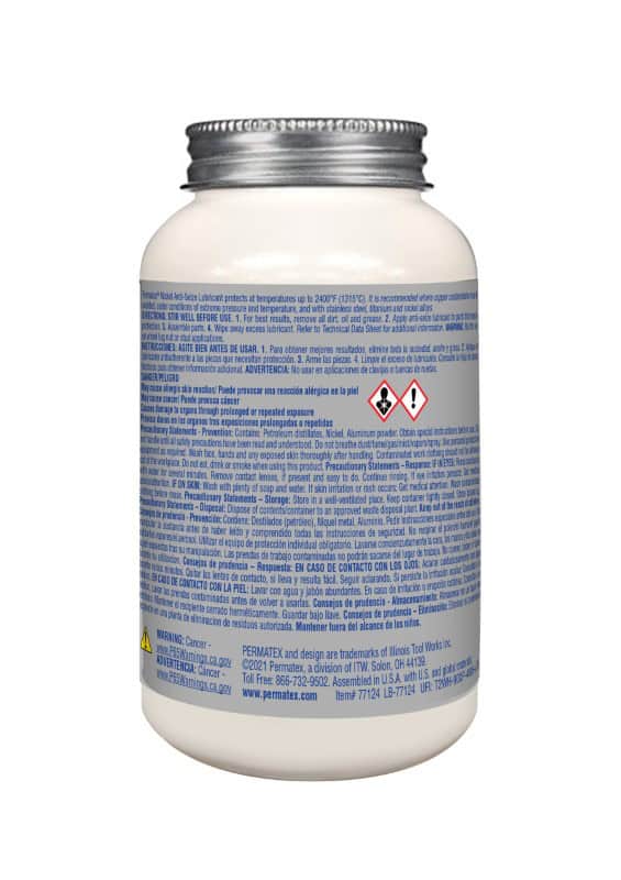 Permatex® Nickel AntiSeize Lubricant, 8 OZ Permatex