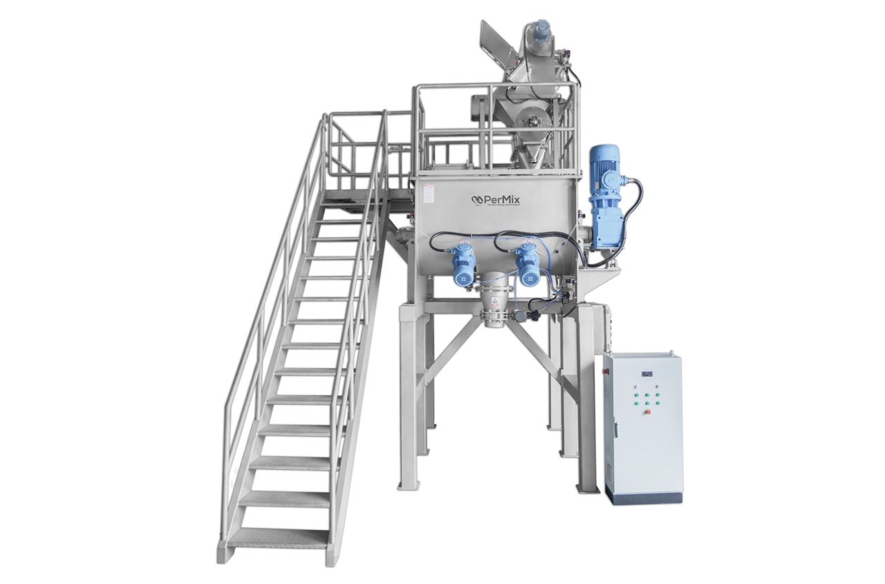 Powder Mixers What Does Mixing In A Fluidized Zone Mean?