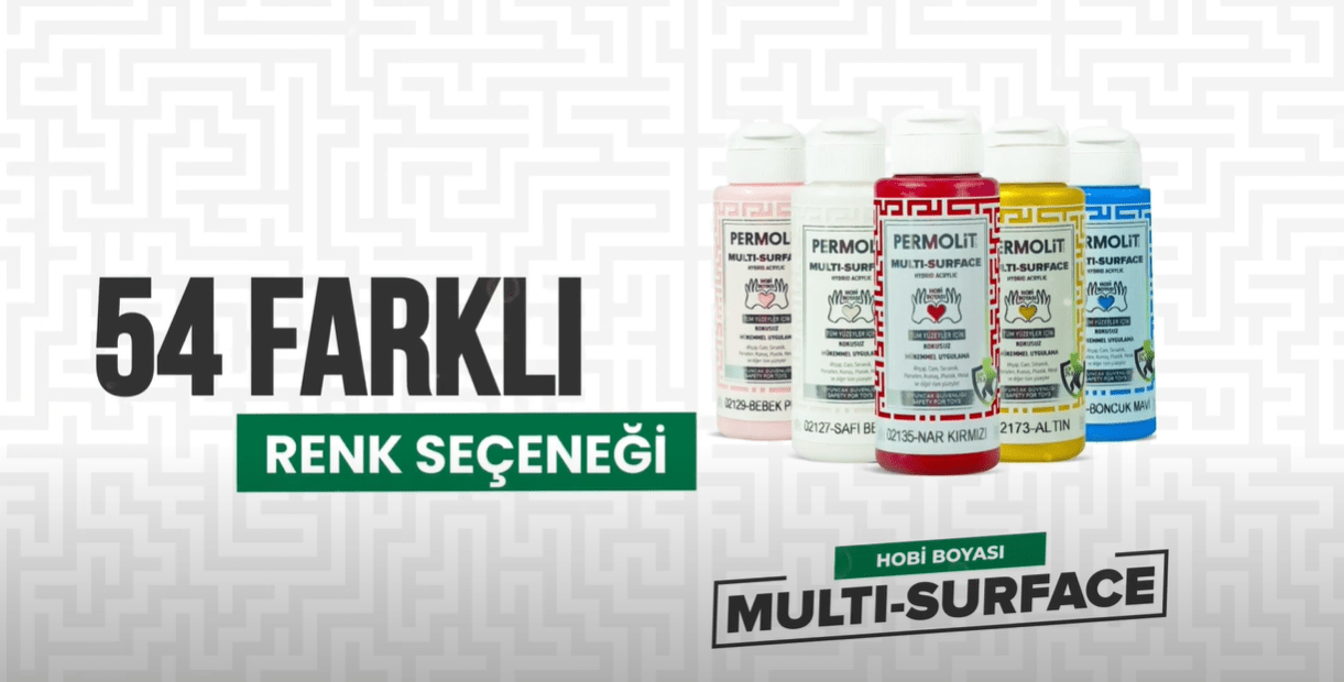 Permolit Multi Surface Hobi Boyası Nedir ve Nasıl Kullanılır? (Tüm