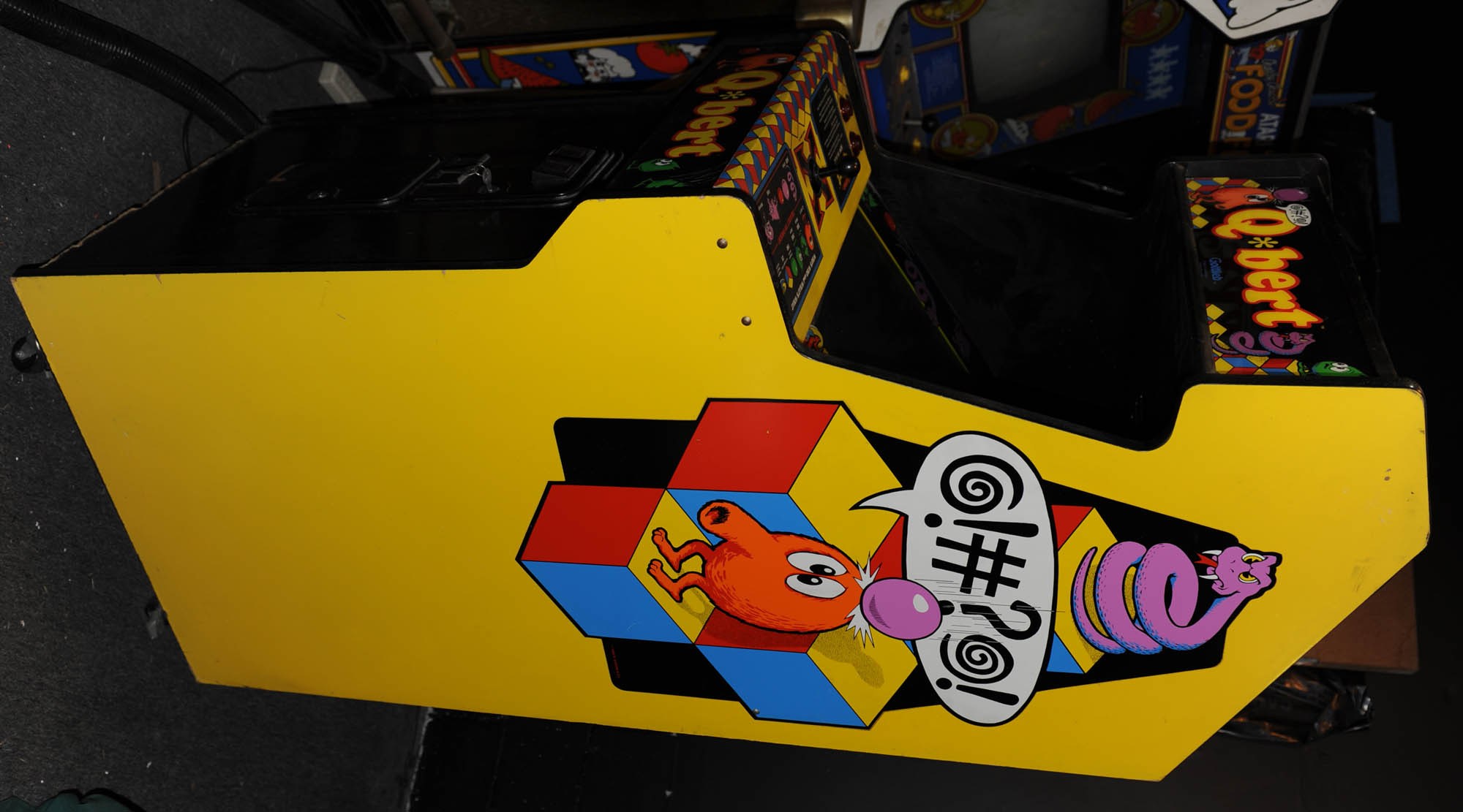 Q*Bert for 600 in Burbank Coinop Videogame, Arcade, Pinball, EM