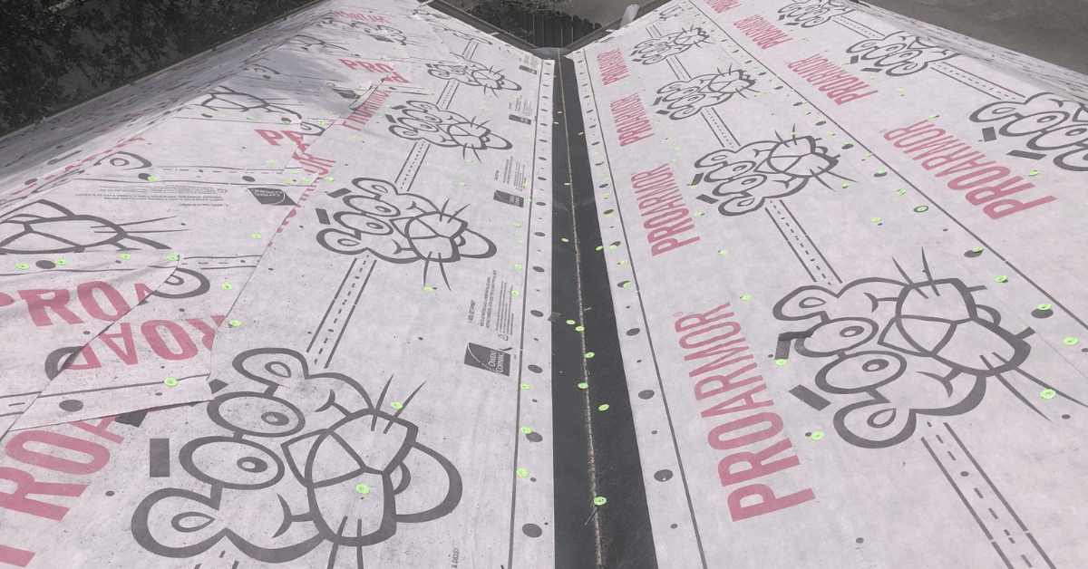 Top Benefits & Concerns with Synthetic Roof Underlayment