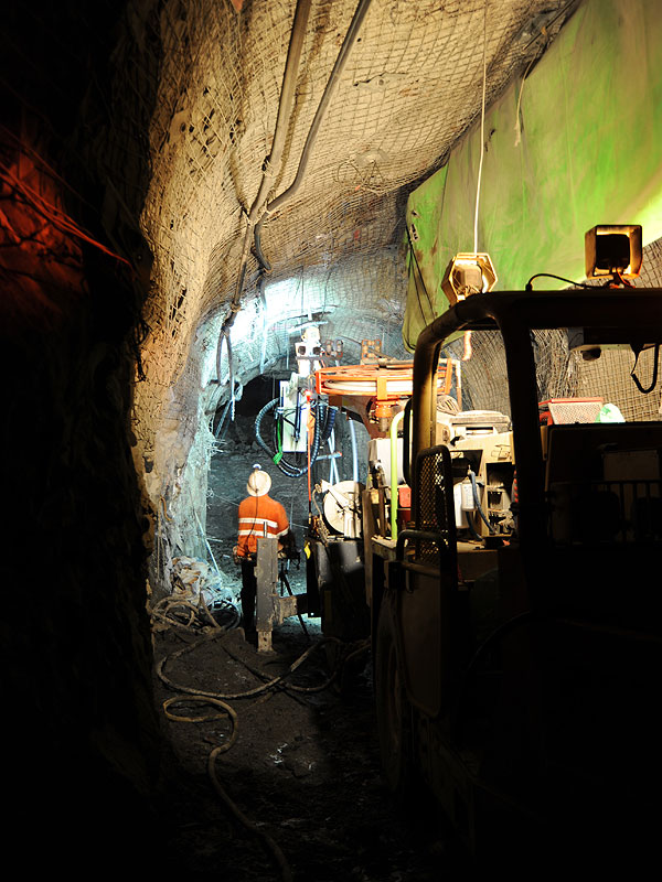 Cable Bolt Installation Perseverance Drilling Underground