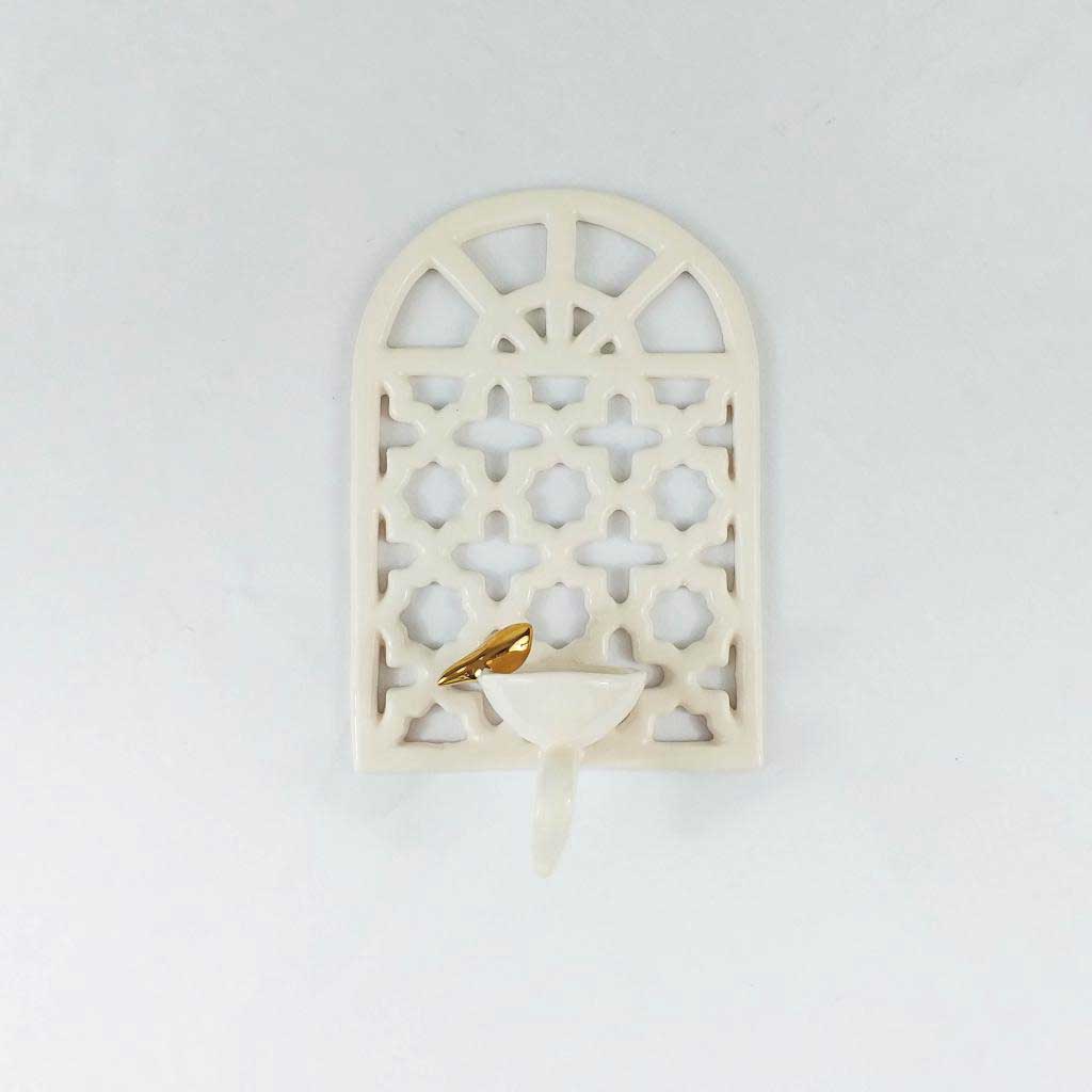 Dome Model Ceramic Candle Holder Persis Collection