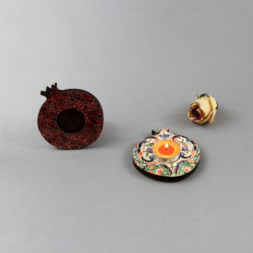 Pomegranate Candle Holders Persis Collection