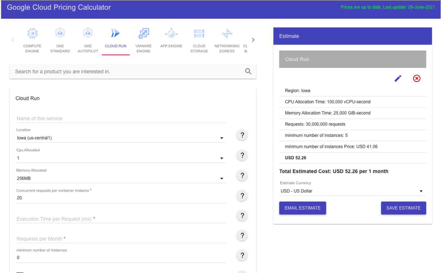 GCP App Engine vs Cloud Run Pricing Comparison
