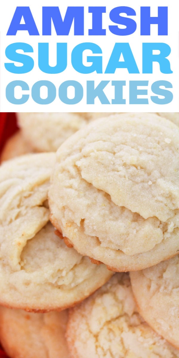 Soft & Fluffy Amish Sugar Cookies