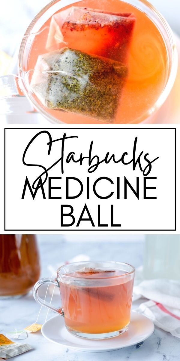 Copycat Starbucks Medicine Ball Tea