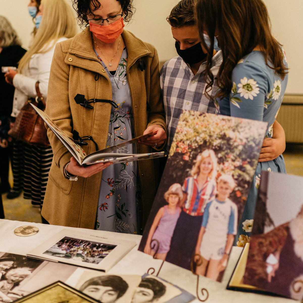 Photo Displays for a Funeral • Persnickety Prints