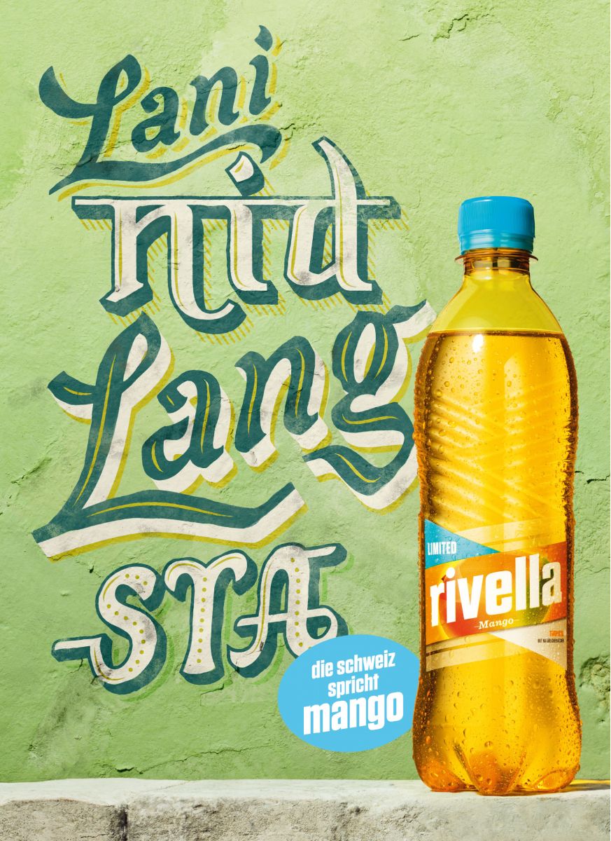 Leo Schweiz Eine neue Sprache für Rivella Werbung