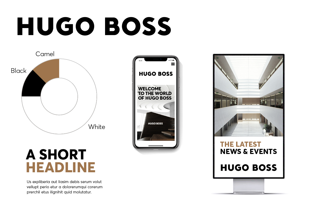 Brandpulse Neuer Gesamtauftritt für Hugo Boss PR/Corporate