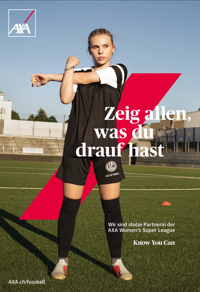 Publicis Gegen Klischees und für den Frauenfussball Werbung