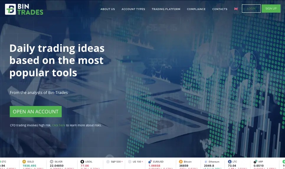 Bin Trades Review Scam) Personal Reviews