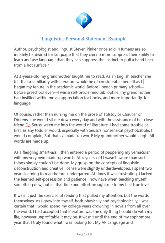 Books To Read For English Literature Personal Statement. How to write