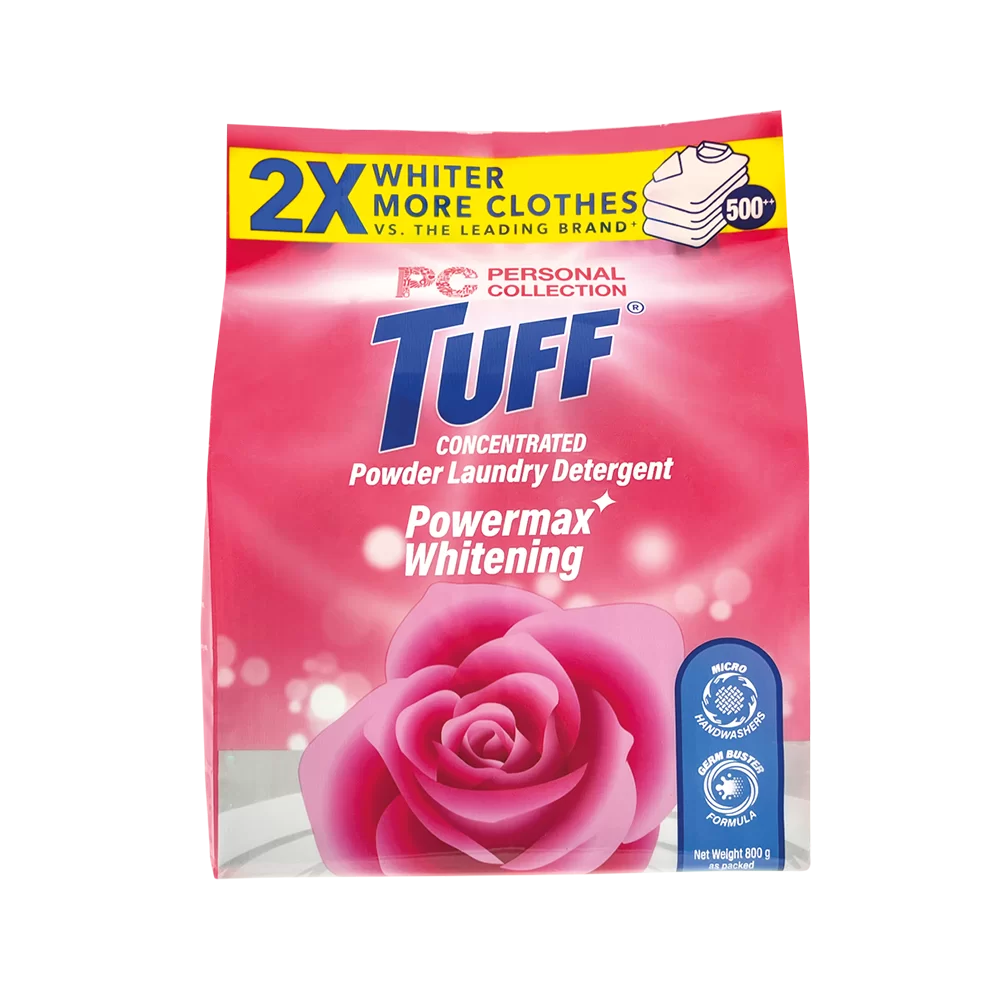 Tuff Concentrated Powder Laundry Detergent Powermax Whitening